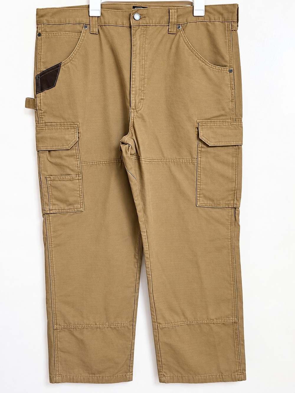 Wrangler Men Tan Cargo Utility Pants Size 42X30